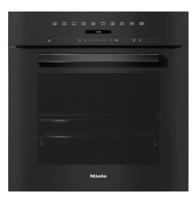 Miele H 7262 BP Pyrolyse Obsidianschwarz Einbau Backofen | Elektro ...